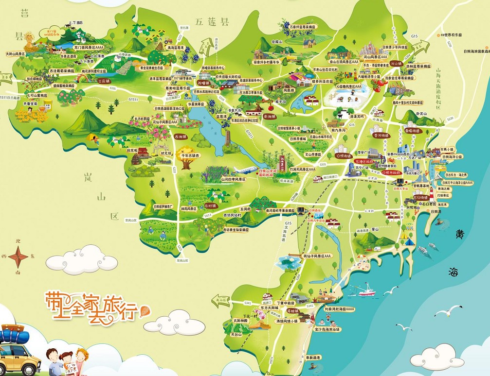 东丰景区使用手绘地图给景区能带来什么好处？