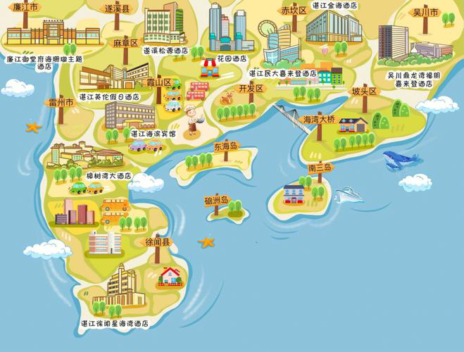 东丰手绘地图旅游的艺术指南